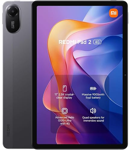 Xiaomi Redmi Pad SE 8.7 4G Pad, 6GB RAM + 128GB ROM (Cellular +